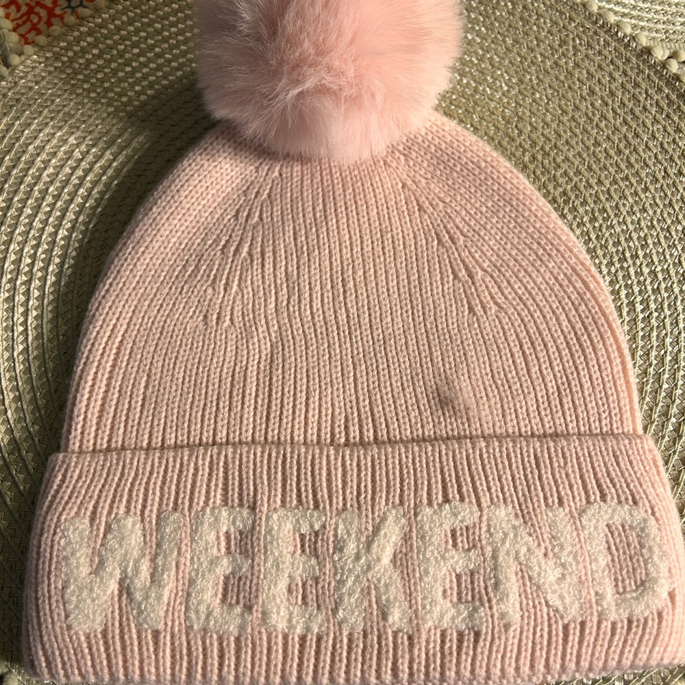 Serra Pink Game Day Beanie